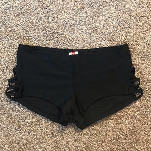 high waisted bikini bottoms